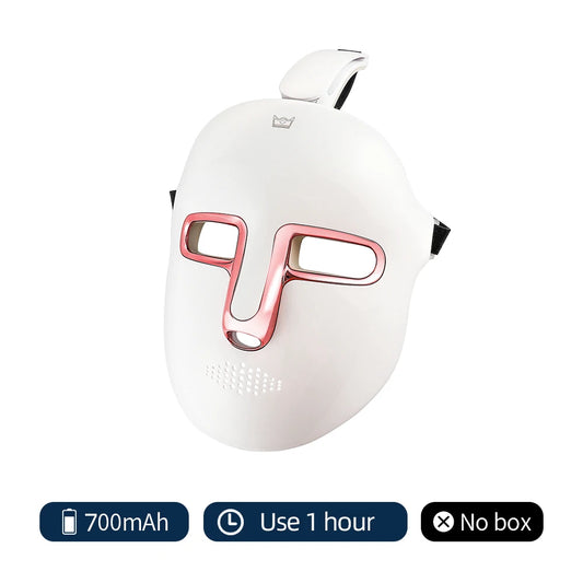 7 Colors Photon Facial LED Mask Red Light Therapy Anti Aging Face Neck Beauty Mask Relaxation Treatment Anti-Wrinkle Skin Care